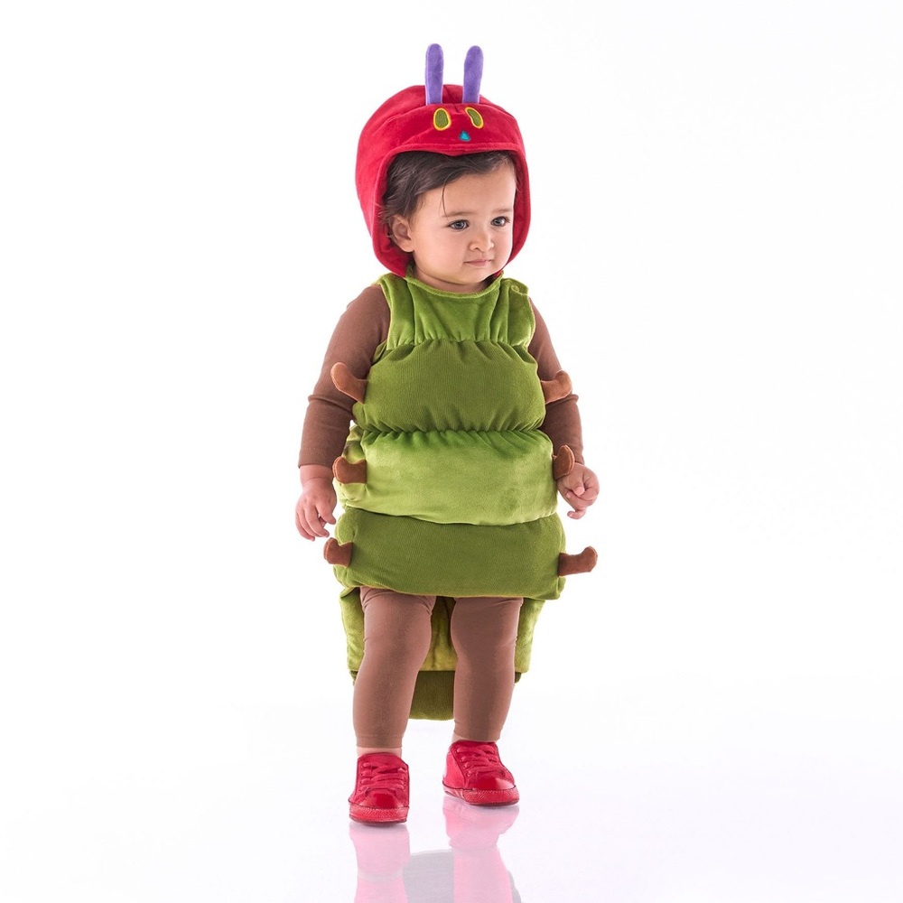 Hungry caterpillar pottery barn costume - 0-6 months